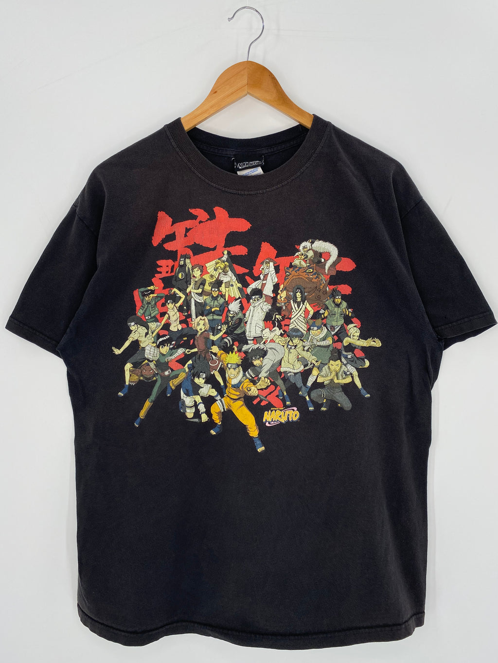 00’  NARUTO SHONEN JUMP Size L Vintage T-shirt / Y345