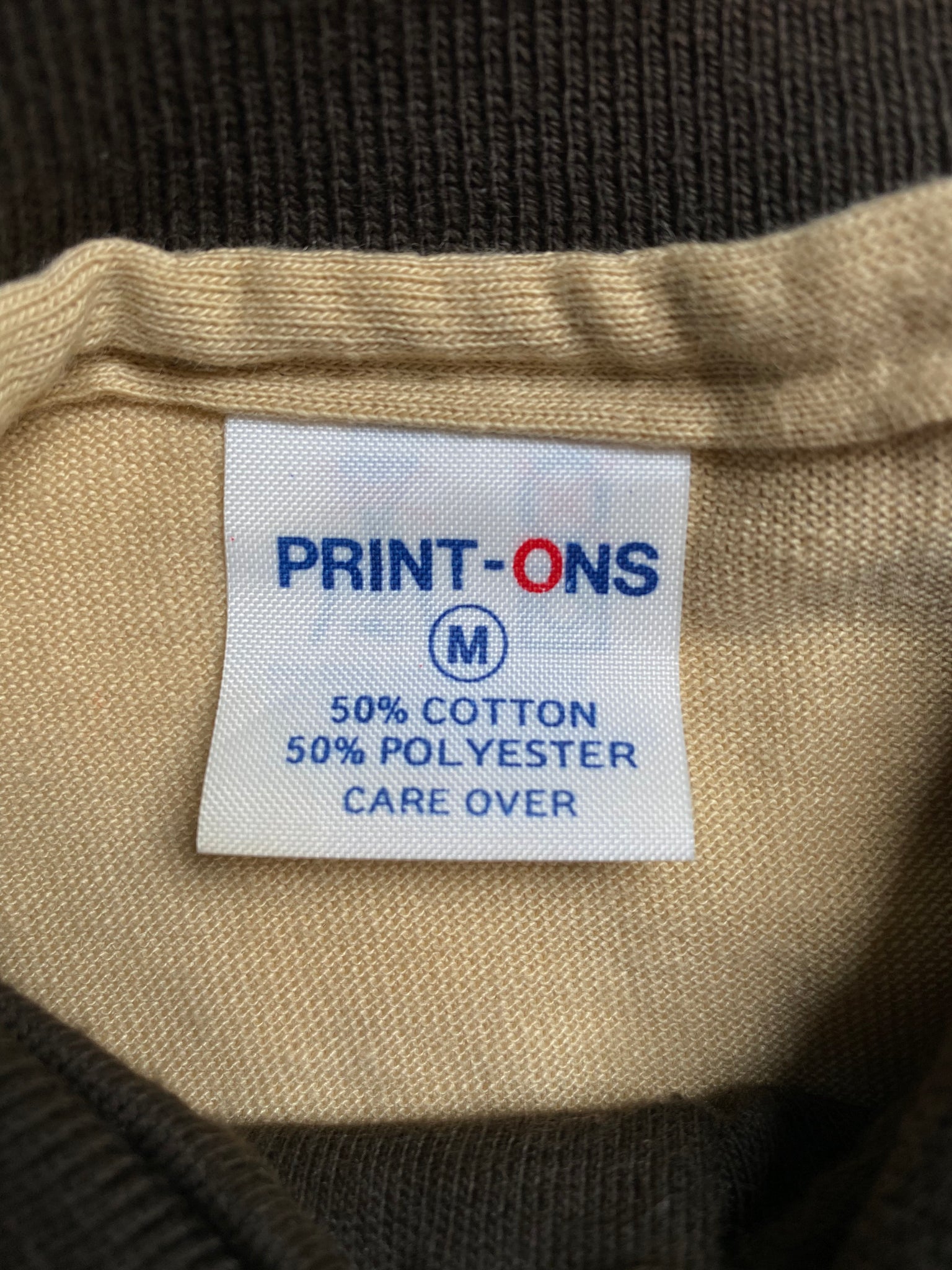 70’s PORSCHE Size M Vintage Polo-shirts / Y590
