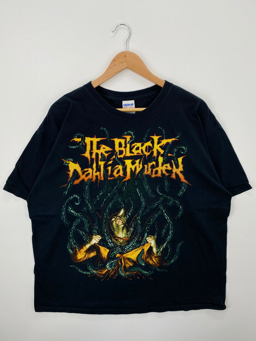 Vintage THE BLACK DAHLIA MURDER Size XL Vintage Music T-shirts / Y519