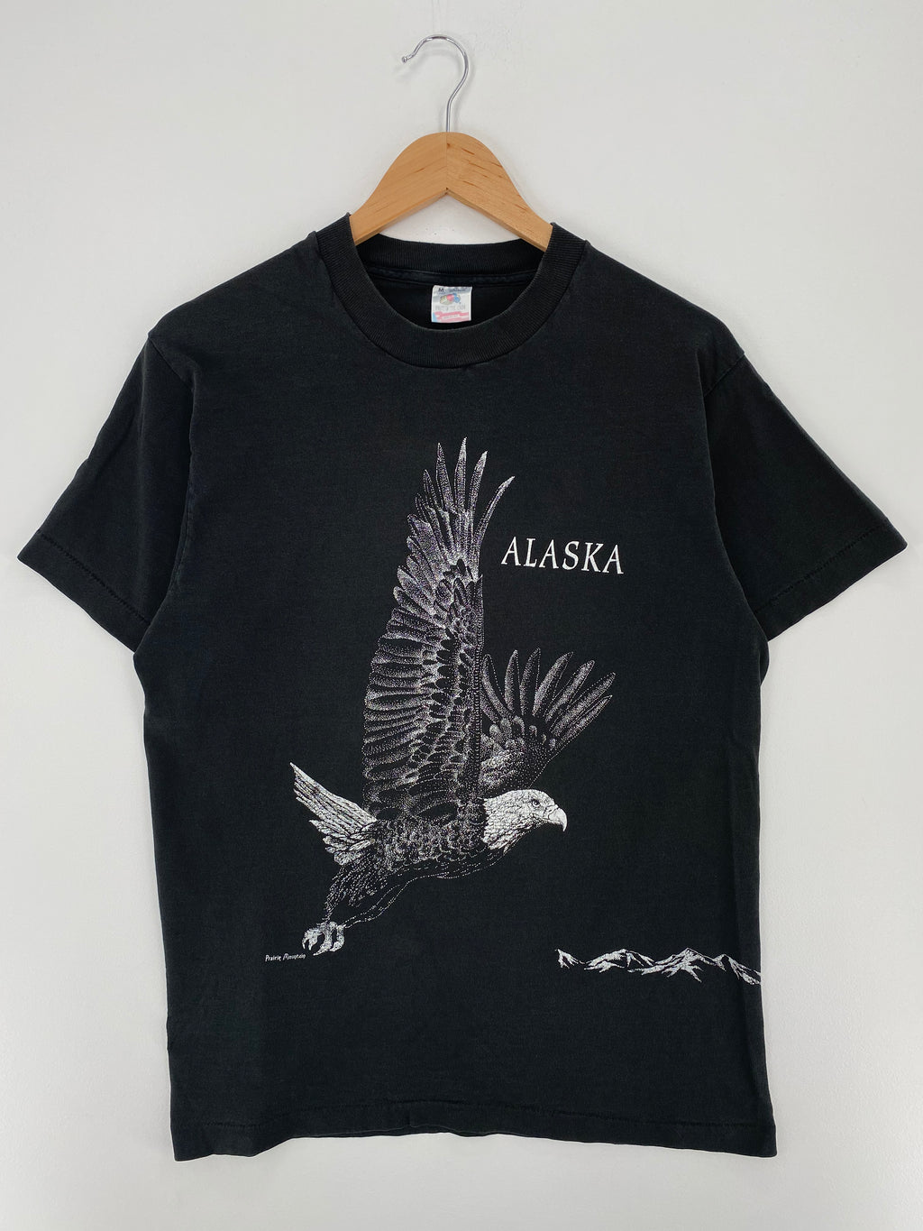 90's ALASKA EAGLE Made in USA Size M Vintage T-shirts / Y540