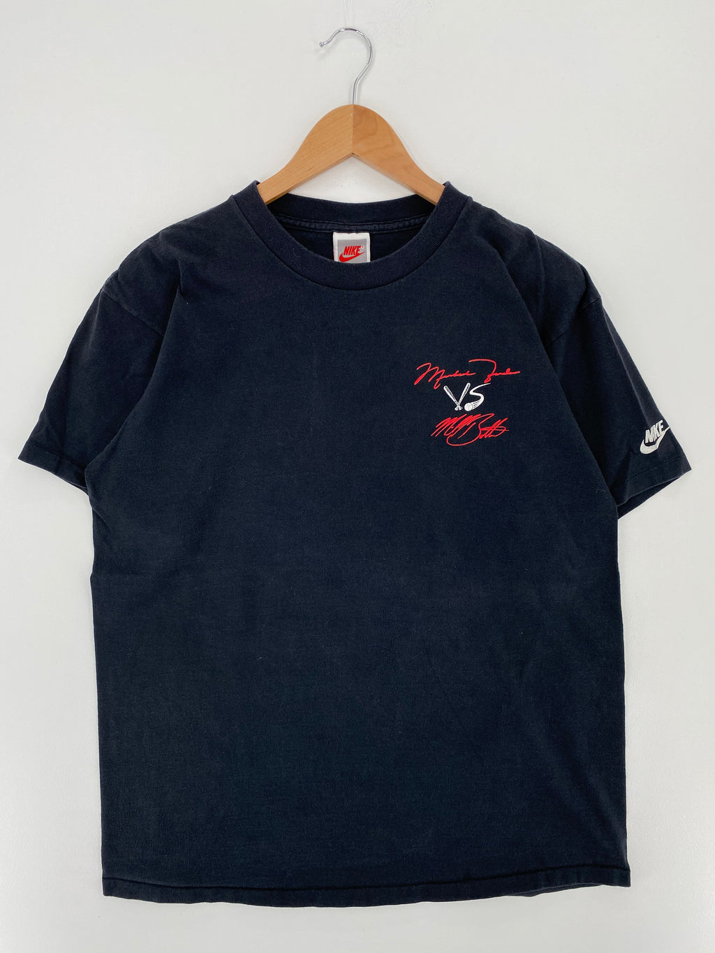 1993 NIKE Silver Tag MICHAEL JORDAN x MICHAEL BOLTON Made in USA Size XL Vintage T-shirts / Y556
