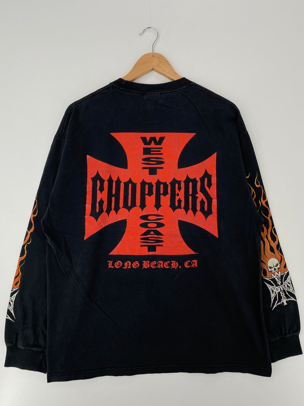 Vintage WEST COAST CHOPPERS Size XL T-shirts / Y526