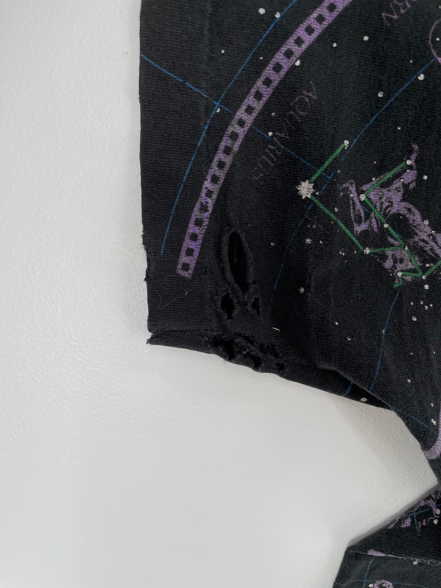 90's LIQUID BLUE CONSTELLATION All over prints Size XL T-shirts / Y460