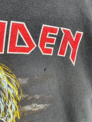 2009 IRAN MAIDEN Size No Tag (Approx.XL) Vintage Music T-shirts / Y484