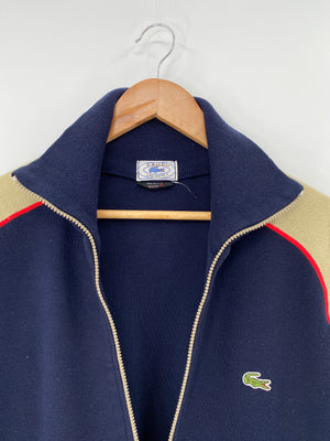 80's LACOSTE Size M Zip-up Sweat-shirts / Y339